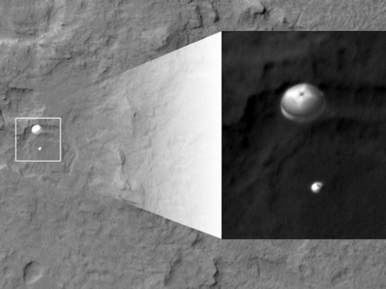 Seguimiento del Curiosity en Marte Curiosity